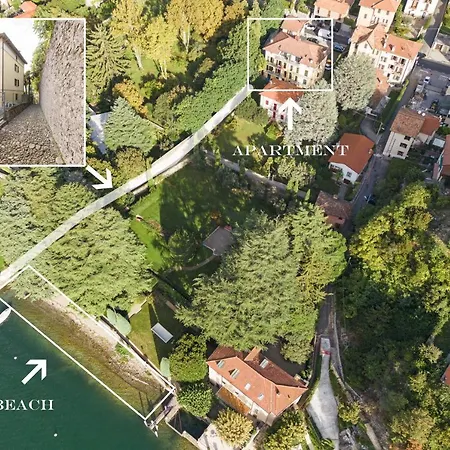 דירה Casa Agatha Lenno- Luxury Air Conditioned Village By Italian לנו